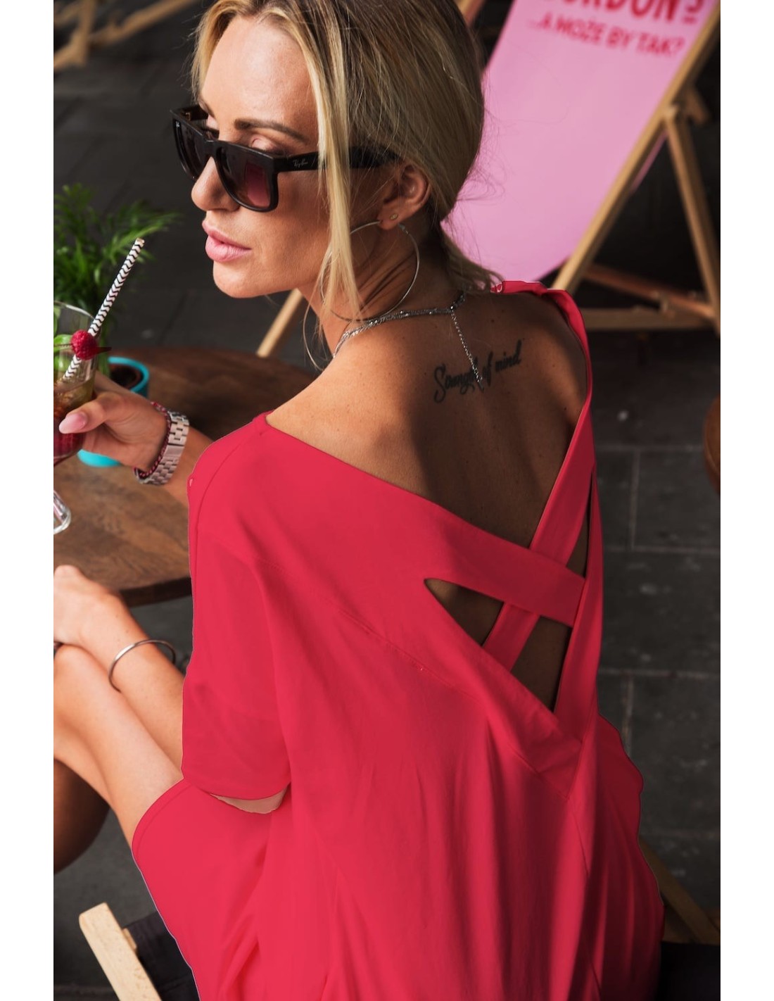 Coral Bauble Dress 3380 - Online store - Boutique